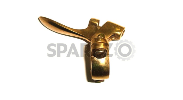 Customized Decompressor Lever Brass Assembly Vintage Bikes - SPAREZO