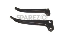 Early Models Black P/Coated Brake And Clutch Levers Set - SPAREZO
