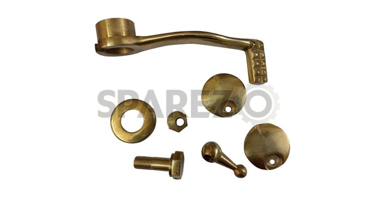 Royal Enfield Brass Neutral Lever Assembly - SPAREZO