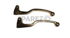 Royal Enfield Customized Solid Brass Brake And Clutch Lever - SPAREZO