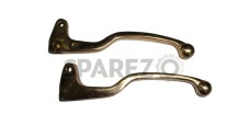 Royal Enfield Customized Solid Brass Brake And Clutch Lever - SPAREZO