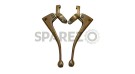 Brass 1950s Brake & Clutch Levers & Brackets - SPAREZO