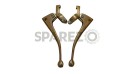 Brass 1950s Brake & Clutch Levers & Brackets - SPAREZO