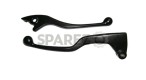 Royal Enfield Clutch & Disc Brake Lever Special Customized Black Powder Coated - SPAREZO