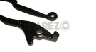 Royal Enfield Clutch & Disc Brake Lever Special Customized Black Powder Coated - SPAREZO