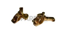 New Front Brake Lever Bracket Brass - SPAREZO