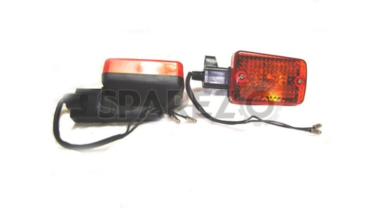 Royal Enfield Front Trafficator Set Square - SPAREZO