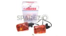 Royal Enfield Front Trafficator Set Square - SPAREZO