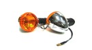 Royal Enfield Electra Pair Of Indicators Orange Lens - SPAREZO