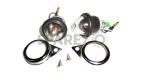 Complete Clear Pilot Lamp 12v Chromed Assembly - SPAREZO