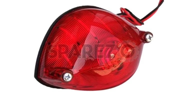 Replacement Lucas Type L529 Rear Lamp Triumph Tiger Cub Bsa Bantam Ajs Ariel - SPAREZO