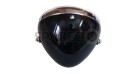 Universal 7" Black Motorcycle Headlamp Shell & Rim Classic Style Triton BSA - SPAREZO