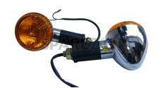 Brand New Royal Enfield Orange Indicator Pair 1 - SPAREZO