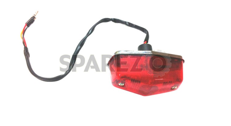 New Universal Taillamp Taillight BSA AJS Triumph Matchless Royal Enfield Norton - SPAREZO