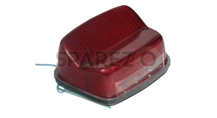 New Red Tail Light For Jawa CZ Perak 250 350 California Jawa 353 559 - SPAREZO