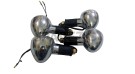 Royal Enfield Classic 350cc 500cc Front & Rear Indicator Assembly Chrome - SPAREZO
