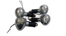 Royal Enfield Classic 350cc 500cc Front & Rear Indicator Assembly Chrome - SPAREZO