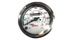 Classic Royal Enfield Bullet Speedometer White KPH/MPH - Replica - SPAREZO