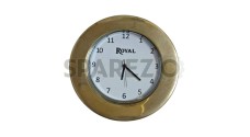 Royal Enfield Solid Brass Stem Nut Clock High Quality - SPAREZO