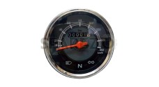 Royal Enfield Speedometer Black/Grey Face New - SPAREZO