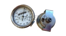 Royal Enfield Smiths Speedo Meter 0-120 MPH With White Face - SPAREZO