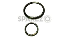 Royal Enfield Brass Speedometer Rim & Ampere Meter Rim Set - SPAREZO