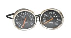 Smith Replica Speedometer Tachometer Pair 150 MPH Black For Royal Enfield - SPAREZO