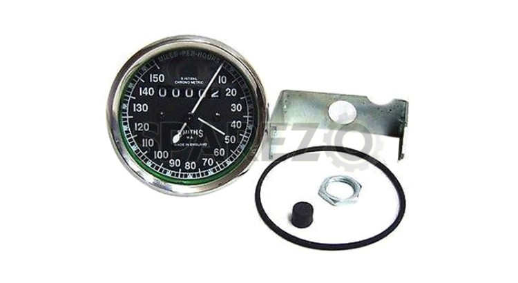 Classic Smiths0-150 M/Hour Hi Quality Speedometer For Royal Enfield Motorcycle - SPAREZO
