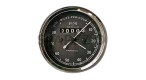 Royal Enfield BSA Norton Smith New Type Speedo 80mph Black Face - SPAREZO