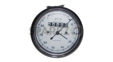 Smith Replica Speedometer 80 MPH White For BSA Norton Enfield Triumph Ariel - SPAREZO