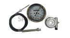 Replica Smiths Speedometer White 120 MPH + 54" Cable + Alloy Hub Drive - SPAREZO