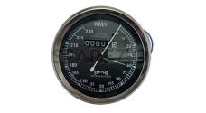 Smiths Replica Speedo Meter Speedometer 0-240 KMPH for BSA, Vincent, Ariel Model - SPAREZO