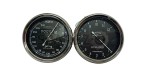 Smith Replica Speedo 0-240 KMPH + Tacho RPM Meter Pair For BSA, Vincent, Ariel - SPAREZO