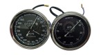 Smith Replica Speedo 0-160 KMPH + Tacho RPM Meter Pair For BSA, Vincent, Ariel - SPAREZO