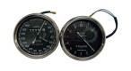 Smith Replica Speedo 0-160 KMPH + Tacho RPM Meter Pair For BSA, Vincent, Ariel - SPAREZO