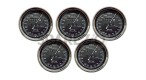 5 Pcs Smiths Replica Speedo Meter 0-240 KMPH Black For BSA, Vincent, Ariel - SPAREZO