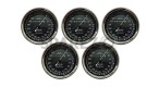 5 Pcs Smiths Replica Speedo Meter 0-150 MPH Black for BSA, Vincent, Ariel - SPAREZO