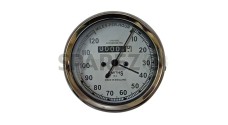 Smiths Replica Speedo Meter Speedometer 0-120 MPH White For BSA, Vincent, Ariel