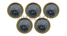 5 Pcs Smiths Replica Speedo Meter Speedometer 0-160 KMPH for BSA, Vincent, Ariel