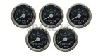 5 Pcs Smiths Replica Speedo Meter 0-120 MPH 2.5" Black For BSA, Vincent, Ariel - SPAREZO