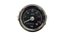 Smiths Replica Speedo Meter 0-120 KMPH 2.5" Black For BSA, Vincent, Ariel - SPAREZO