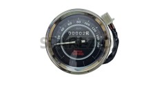 RS Vintage Parts EBY0460 Royal Enfield Speedometer 0-160 Kph Black & Gray 