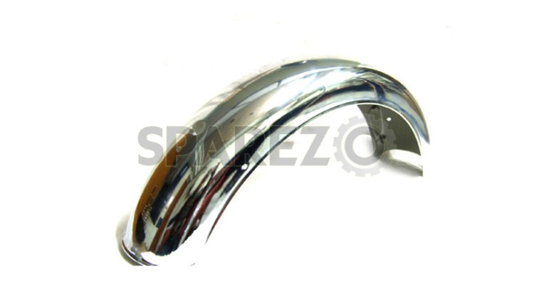 New Royal Enfield 500cc Chromed Rear Mudguard - SPAREZO