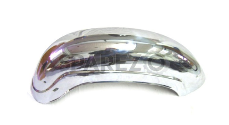 New Royal Enfield 350cc Chromed Rear Mudguard - SPAREZO