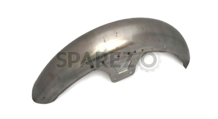 Royal Enfield Raw Unpainted Disc Brake Front Mudguard - SPAREZO