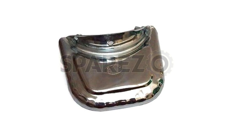 Royal Enfield Early Front Chrome Plated Mudguard Mud Flap - SPAREZO