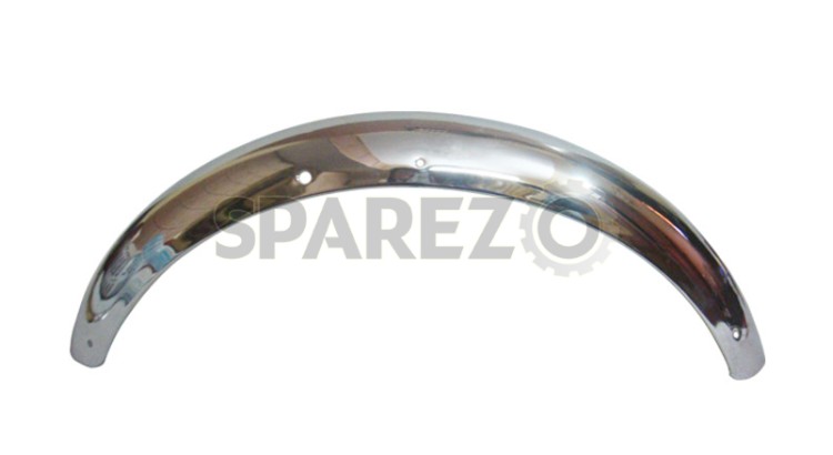 Royal Enfield 500CC Chrome Plated Mudguard Front - SPAREZO