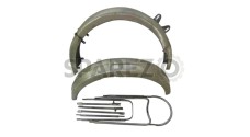 New BSA M20 Front and Rear Mudguards With Complete Stay Kit