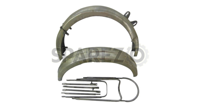 Classic BSA M20 M21 Rigid Frame Rear Mudguard Stay – Chrome-Plated Steel (Part #902996)