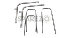 New BSA C10 C11 Front and Rear Mudguard's Stays